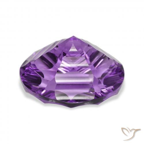 Améthyste Pourpre violacé moyen naturelle Tour, 33.22 ct, VVS