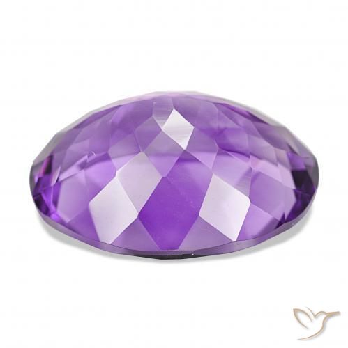 Améthyste Pourpre violacé profond naturelle ovale, 16.75 ct, VS
