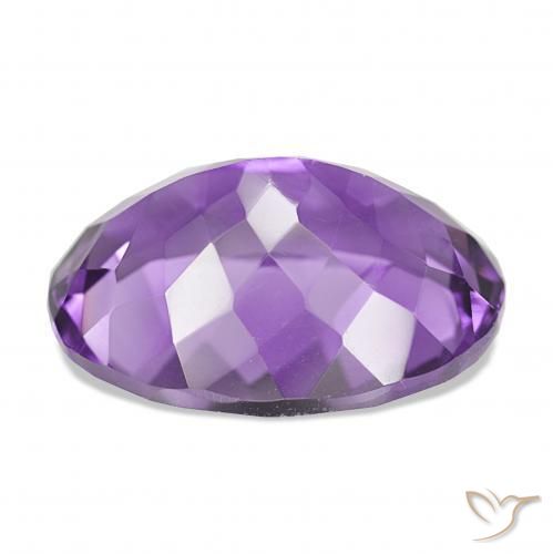 Améthyste Violet intense naturelle ovale, 17.26 ct, IF