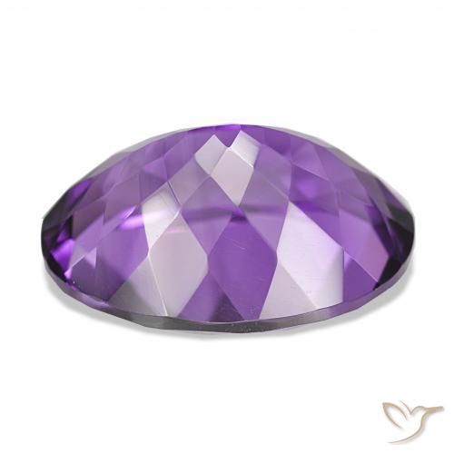 Améthyste Violet vif naturelle ovale, 16.87 ct, IF
