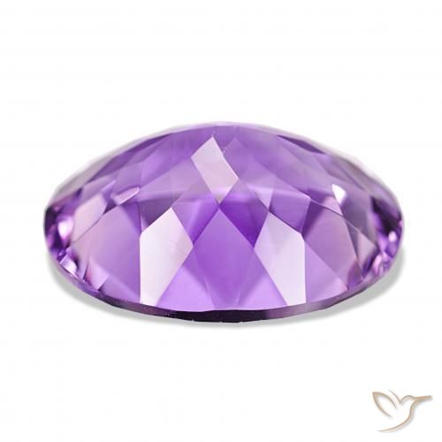 Améthyste Violet intense naturelle ovale, 16.47 ct, IF
