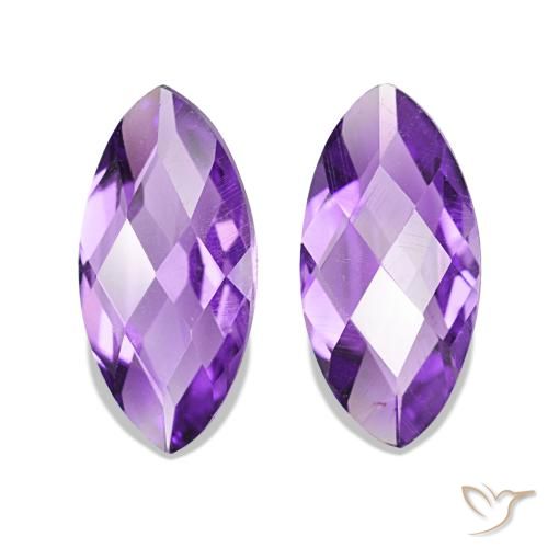 Shop natural 1.01ct Violet vif Améthyste gems, Marquise, from Brésil at GemSelect. In stock, global shipping!