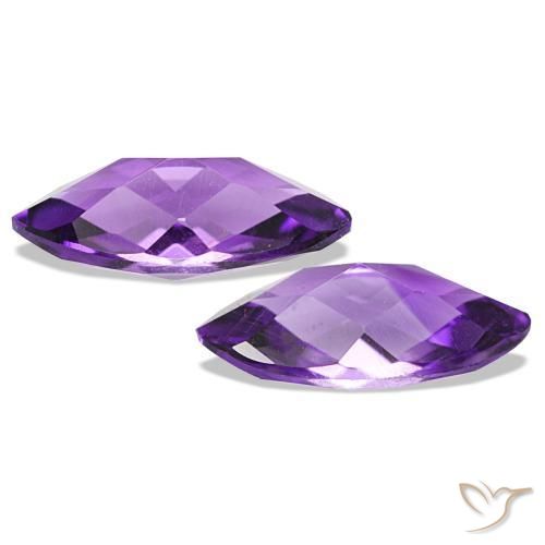 Shop natural 1.01ct Violet vif Améthyste gems, Marquise, from Brésil at GemSelect. In stock, global shipping!