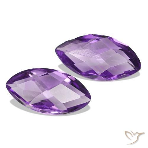 Shop natural 1.12ct Rose violet moyen Améthyste gems, Marquise, from Brésil at GemSelect. In stock, global shipping!