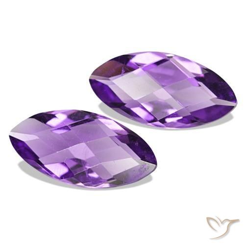 Shop natural 1.05ct Medium Light-Violet Améthyste gems, Marquise, from Brésil at GemSelect. In stock, global shipping!