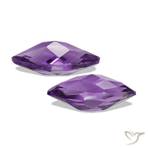 Shop natural 1.01ct Violet foncé Améthyste gems, Marquise, from Brésil at GemSelect. In stock, global shipping!