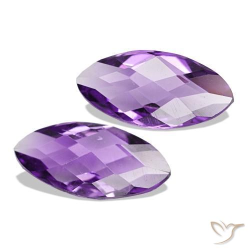Achetez naturel 1.02ct Violet rosé foncé Améthyste gems, Marquise, En provenance Brésil chez GemSelect. En stock, livraison internationale!