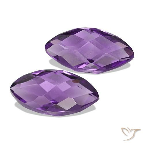 Shop natural 1.25ct Rose violet moyen Améthyste gems, Marquise, from Brésil at GemSelect. In stock, global shipping!