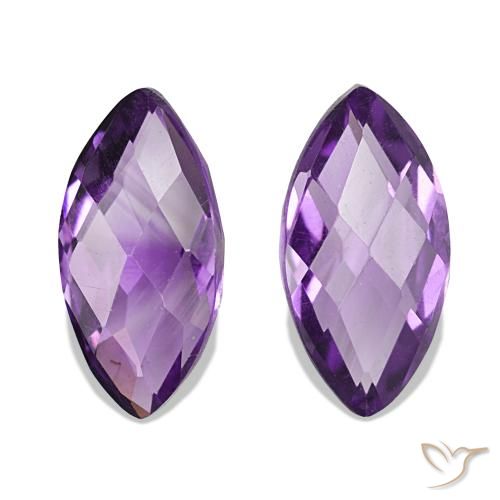 Shop natural 1.29ct Medium Light Purplish-Violet Améthyste gems, Marquise, from Brésil at GemSelect. In stock, global shipping!