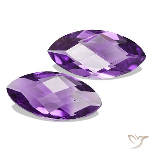 Achetez naturel 0,95ct violet améthyste gems, marquise, en provenance brésil chez gemselect. en stock, livraison internationale!