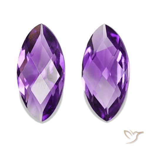 Shop natural 1.03ct Medium Light-Violet Améthyste gems, Marquise, from Brésil at GemSelect. In stock, global shipping!