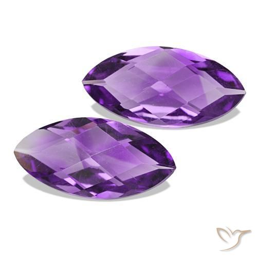 Shop natural 1.03ct Medium Light-Violet Améthyste gems, Marquise, from Brésil at GemSelect. In stock, global shipping!