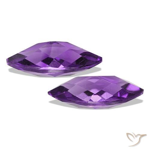 Shop natural 1.03ct Medium Light-Violet Améthyste gems, Marquise, from Brésil at GemSelect. In stock, global shipping!