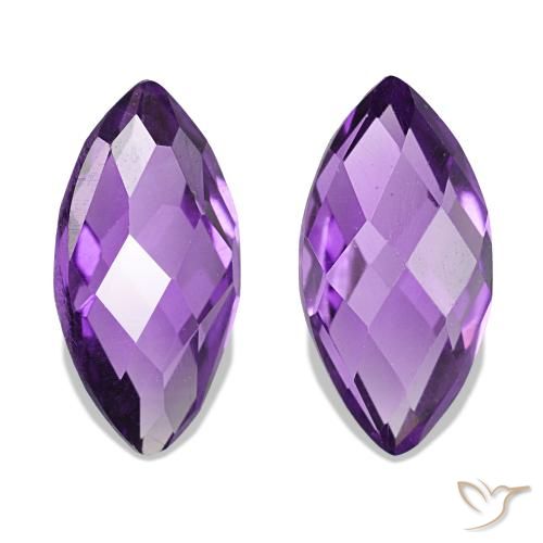 Shop natural 1.14ct Violet rosé foncé Améthyste gems, Marquise, from Brésil at GemSelect. In stock, global shipping!