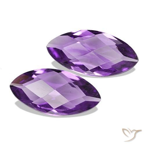 Shop natural 1.03ct Violet foncé Améthyste gems, Marquise, from Brésil at GemSelect. In stock, global shipping!