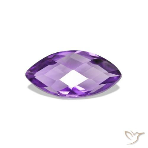0.56ct Violet moyen Améthyste, Marquise, VVS
