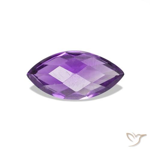0.59ct Violet Rosâtre Améthyste, Marquise, VVS