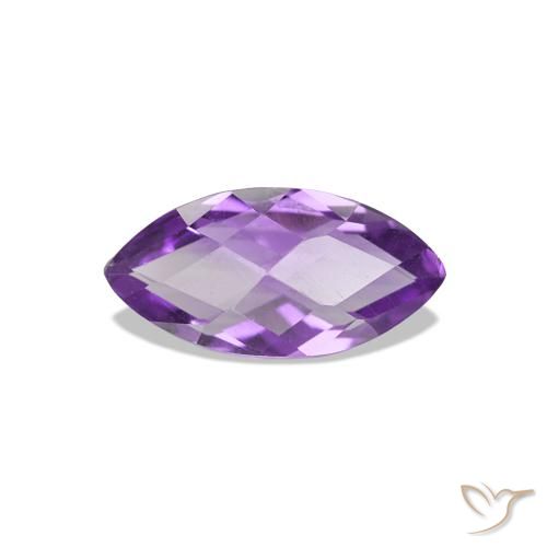 0.62ct Violet foncé Améthyste, Marquise, VVS