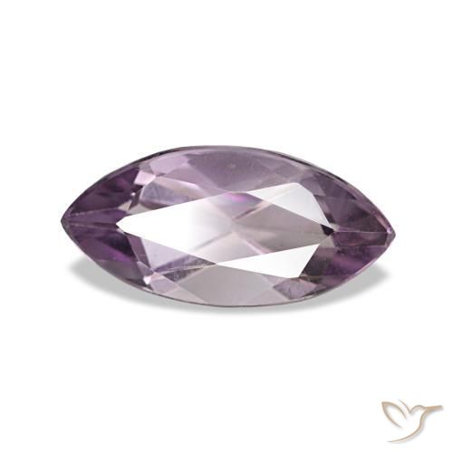 Améthyste Violet moyen naturelle Marquise, 1.01 ct, VVS-VS