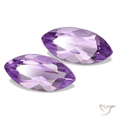 Shop natural 2.25ct Violet aubergine Améthyste gems, Marquise, from Brésil at GemSelect. In stock, global shipping!