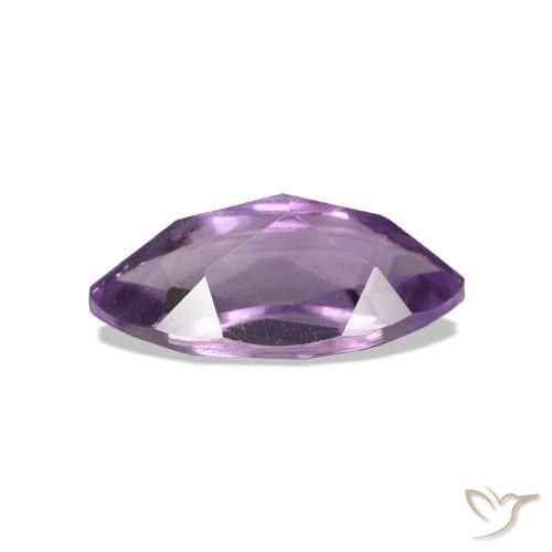 Améthyste Violet moyen naturelle Marquise, 1.06 ct, VVS-VS