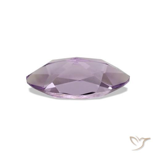 Améthyste violet naturelle marquise, 0,93 ct, VVS