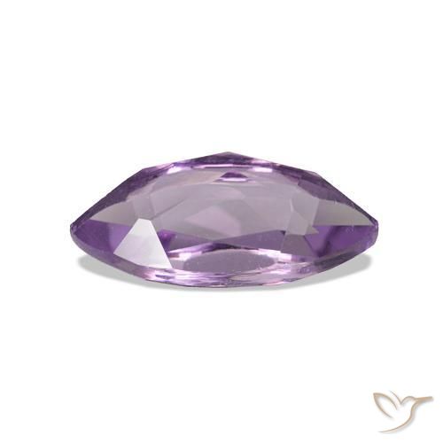 Améthyste Violet moyen naturelle Marquise, 0.98 ct, VVS-VS