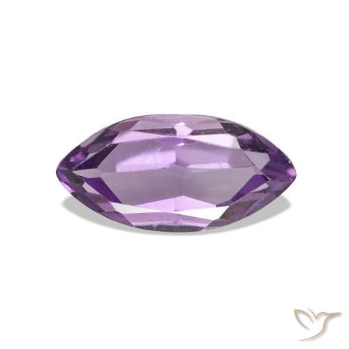 Améthyste Light-Medium Violet naturelle Marquise, 1.12 ct, VVS-VS