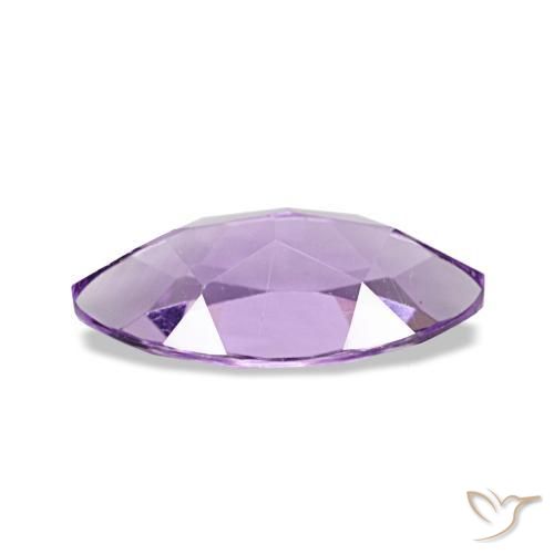 Améthyste Violet Rosâtre naturelle Marquise, 0.96 ct, VVS-VS