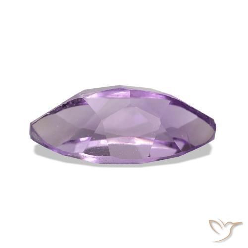Améthyste Rose violet moyen naturelle Marquise, 1.18 ct, VS