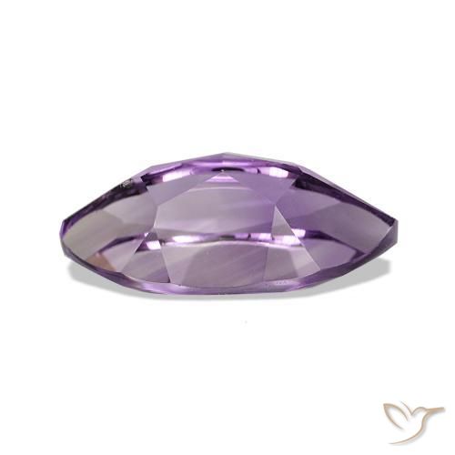 Améthyste Rose violet moyen naturelle Marquise, 1.07 ct, VS