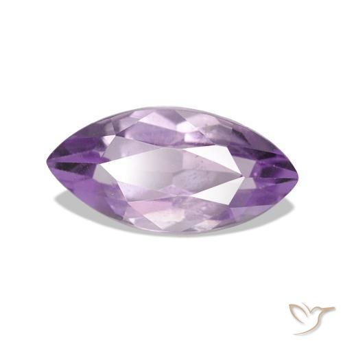 Améthyste Light-Medium Violet naturelle Marquise, 1.13 ct, VS