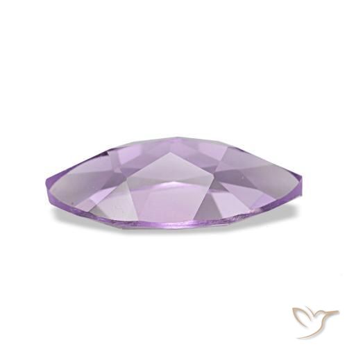 Améthyste Violet violacé naturelle Marquise, 0.91 ct, VVS