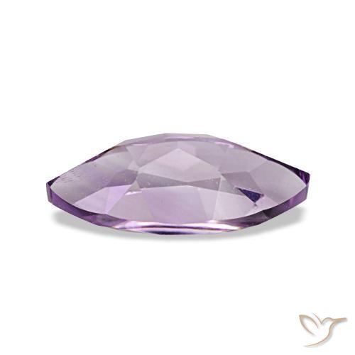 Améthyste Medium Light Purplish-Violet naturelle Marquise, 0.98 ct, VVS