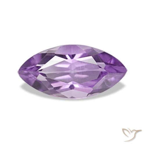 1.12ct Medium Light Purplish-Violet Améthyste Pierres précieuses, Marquise, VVS