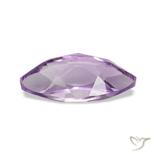 Améthyste Medium Light Purplish-Violet naturelle Marquise, 1.12 ct, VVS