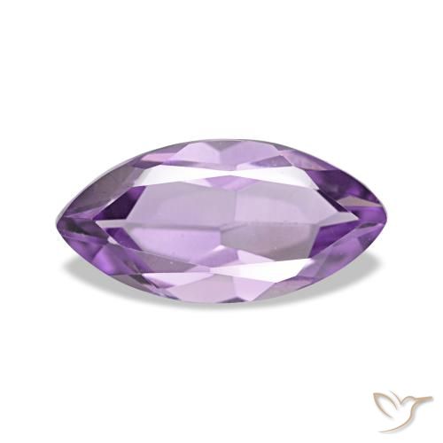 Améthyste Light-Medium Violet naturelle Marquise, 1.02 ct, VVS