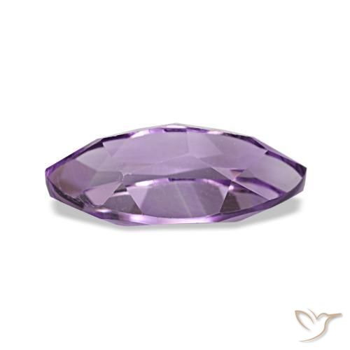 Améthyste Light-Medium Violet naturelle Marquise, 1.02 ct, VVS