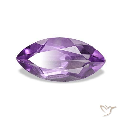 Améthyste Violet violacé naturelle Marquise, 1.14 ct, VS