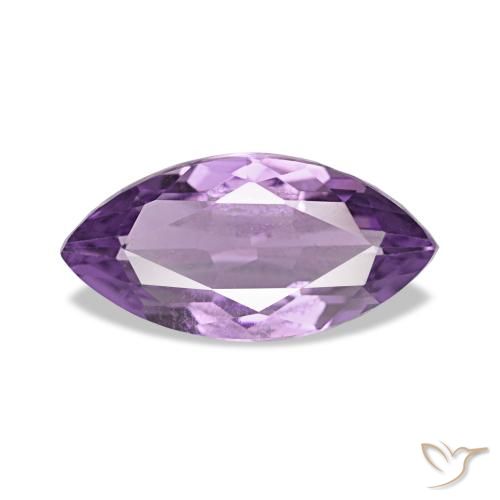 Améthyste Violet violacé naturelle Marquise, 1.00 ct, VS
