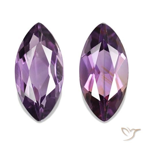 Shop natural 2.07ct Violet moyen Améthyste gems, Marquise, from Brésil at GemSelect. In stock, global shipping!