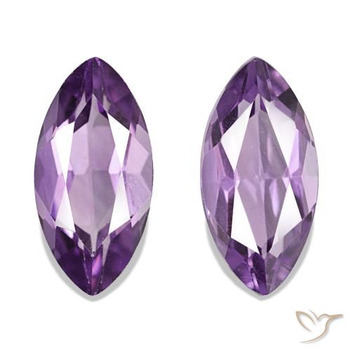 Shop natural 2.29ct Violet moyen Améthyste gems, Marquise, from Brésil at GemSelect. In stock, global shipping!