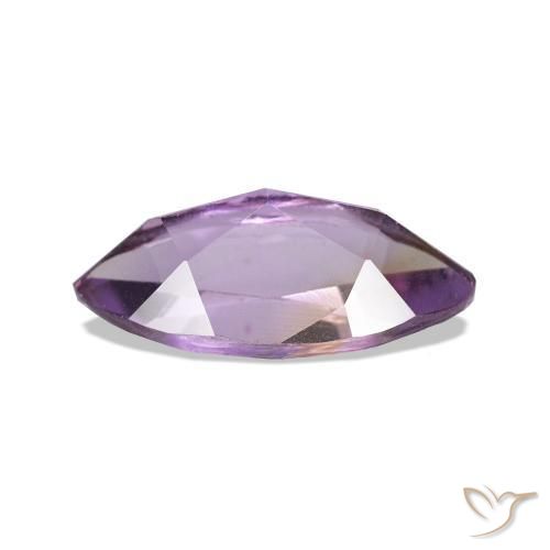 Améthyste Light-Medium Violet naturelle Marquise, 1.02 ct, VVS