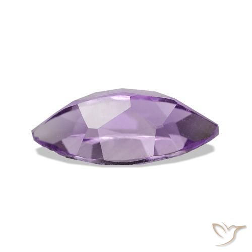Améthyste Violet iris profond naturelle Marquise, 1.03 ct, VS-SI