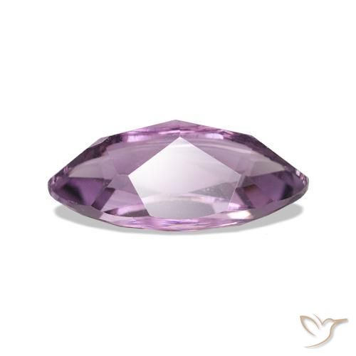 Améthyste Violet moyen naturelle Marquise, 1.06 ct, VVS