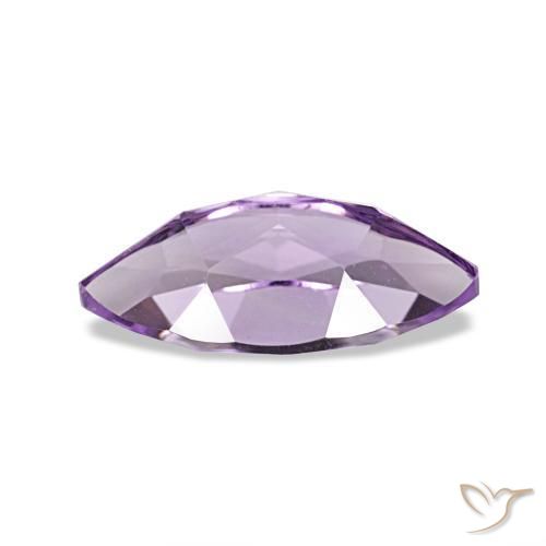 Améthyste Light-Medium Violet naturelle Marquise, 0.96 ct, VVS