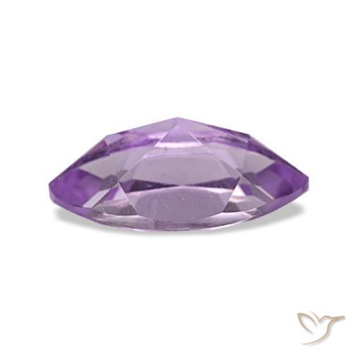 Améthyste Violet vif naturelle Marquise, 1.04 ct, VVS