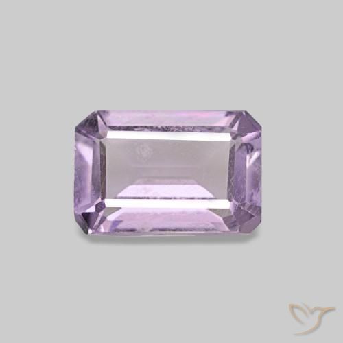 0.52ct Orchidée Améthyste, Taille émeraude, VS