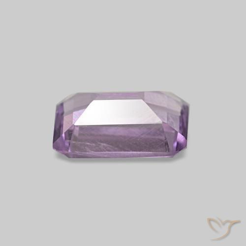 Améthyste Orchidée naturelle Taille émeraude, 0.52 ct, VS