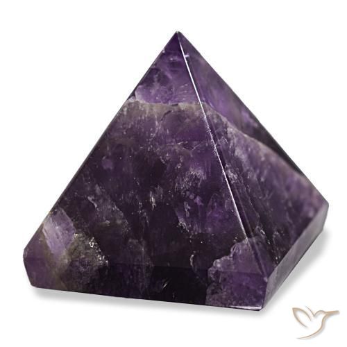 Améthyste Violet foncé naturelle Carré, 115.90 ct, Opaque
